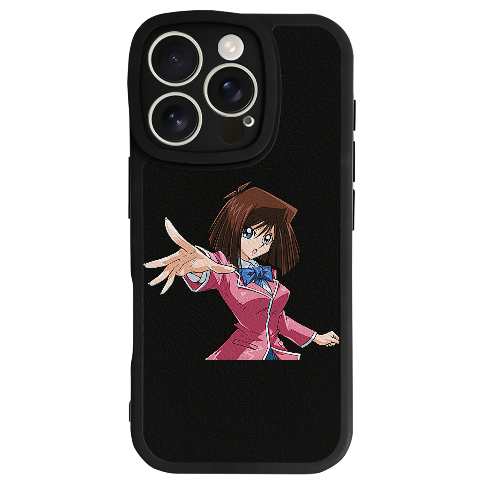 遊☆戯☆王 Yu-Gi-Oh! 【iPhone 16シリーズ対応】シリコンスマホケース（レザー調） 材質：シリコン